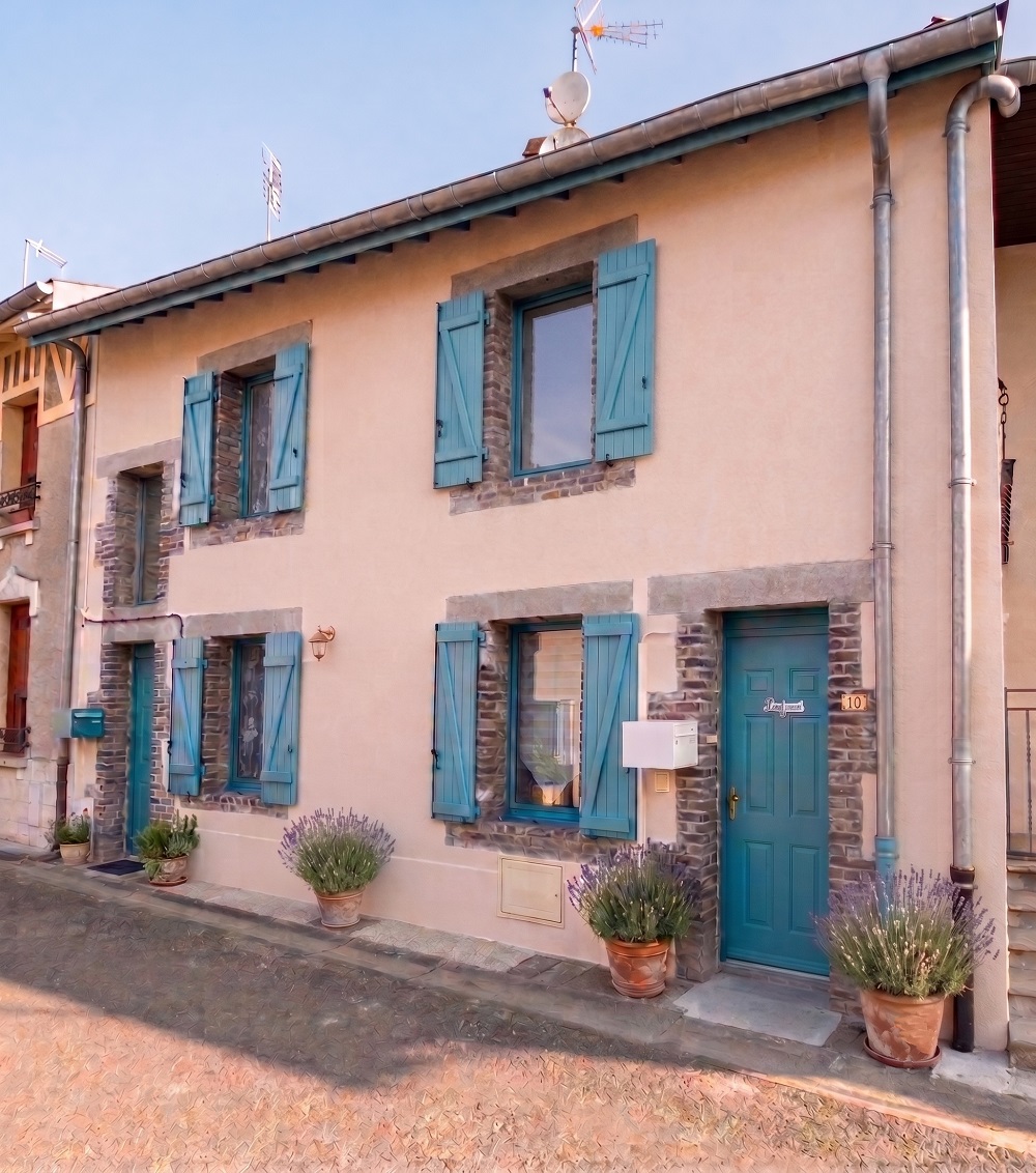 Façade extérieure du gîte 3 étoiles en Meuse